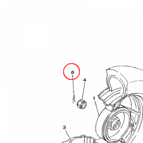 YAMAHA - WALEK LOZYSKA nr: 914902002500