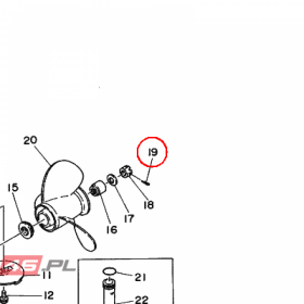 YAMAHA - WALEK LOZYSKA nr: 914903002200 > 914903003000