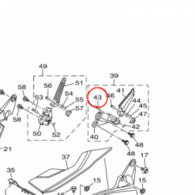 YAMAHA - PIN, CLEVIS nr: 917020603800