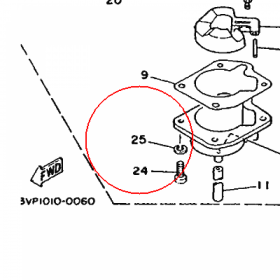 YAMAHA - WASHER, SPRING nr: 929010410000