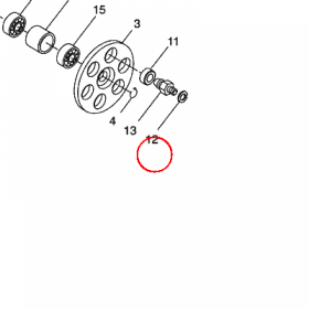 YAMAHA - WASHER, SPRING nr: 929020610000