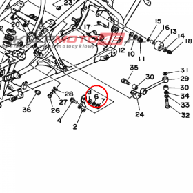 YAMAHA - WASHER, SPRING nr: 929021010000