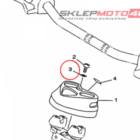 YAMAHA - WASHER nr: 929040560000