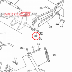 YAMAHA - WASHER,PLAIN (C-LOCAL) nr: 9290N0820000