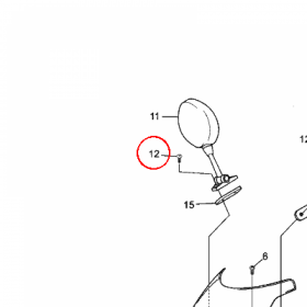 YAMAHA - SCREW, HEXAGON SOCKET nr: 92B160603000
