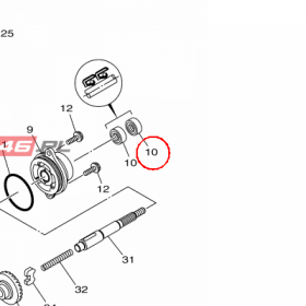 YAMAHA - simmering nr: 931011380000