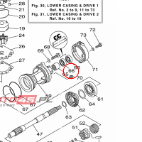 YAMAHA - simmering nr: 931013000200