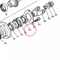 YAMAHA - simmering nr: 931013509900
