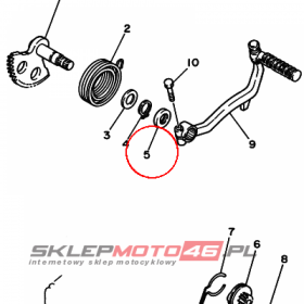 YAMAHA - simmering nr: 931021521200
