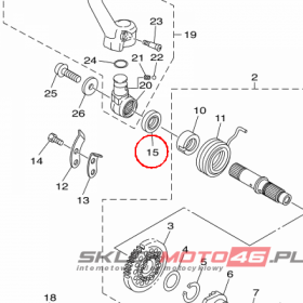 YAMAHA - simmering nr: 931021827800