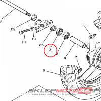 YAMAHA - simmering nr: 931022221600