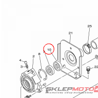 YAMAHA - simmering nr: 931022500900