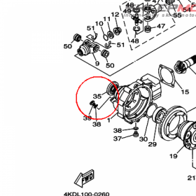 YAMAHA - simmering nr: 931023538000