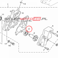 YAMAHA - simmering nr: 931031001100