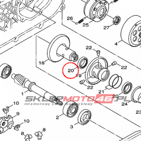 YAMAHA - SIMMERING nr: 931044111900