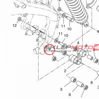 YAMAHA - simmering nr: 931061780100