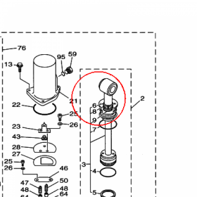 YAMAHA - simmering nr: 931061900100