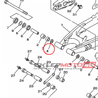 YAMAHA - simmering nr: 931062201900