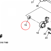 YAMAHA - simmering nr: 931090805800