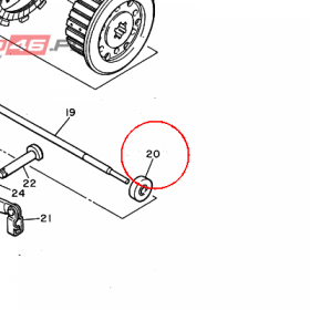 YAMAHA - simmering nr: 931090806100