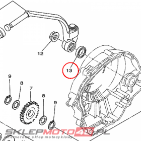 YAMAHA - simmering nr: 931092080600 