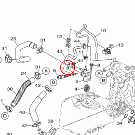 YAMAHA - uszczelniacz nr: 932100412200