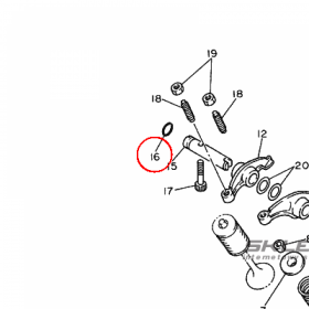 YAMAHA - uszczelniacz nr: 932100852100