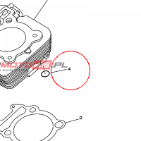 YAMAHA - uszczelniacz nr: 932101365700