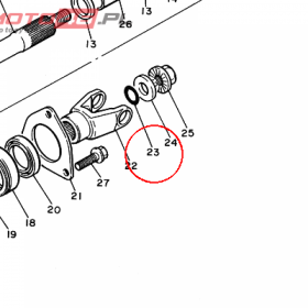 YAMAHA - uszczelniacz nr: 932101435900