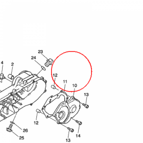 YAMAHA - uszczelniacz nr: 932101457900