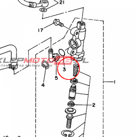 YAMAHA - uszczelniacz nr: 932101562000 > 932101556600