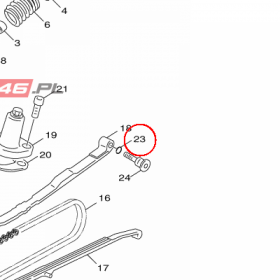 YAMAHA - uszczelniacz nr: 9321015X0000
