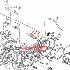 YAMAHA - uszczelniacz nr: 9321015X0300