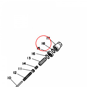 YAMAHA - uszczelniacz nr: 932101632500