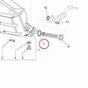 YAMAHA - uszczelniacz nr: 9321016X0100