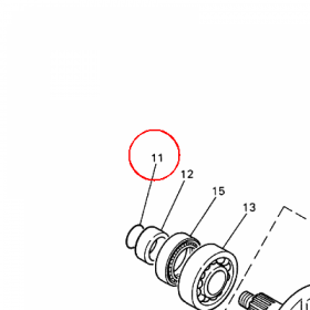 YAMAHA - uszczelniacz nr: 93210180A600