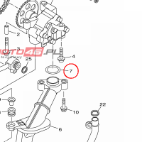 YAMAHA - uszczelniacz nr: 9321022M9300