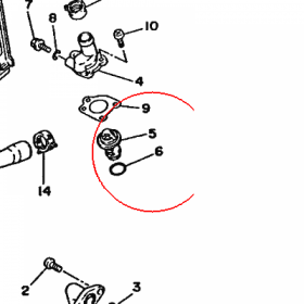 YAMAHA - uszczelniacz nr: 932102719400 > 932102777800