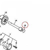 YAMAHA - uszczelniacz nr: 932103066000