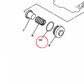 YAMAHA - uszczelniacz nr: 932103538900