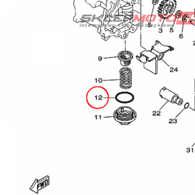 YAMAHA - uszczelniacz nr: 932103552000 > 932103551200
