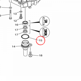 YAMAHA - uszczelniacz nr: 932103580300