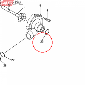YAMAHA - uszczelniacz nr: 932103678800