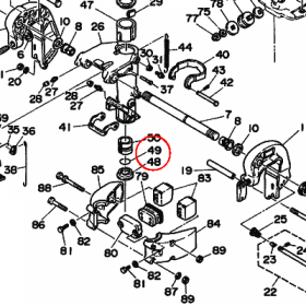 YAMAHA - uszczelniacz nr: 932103716000