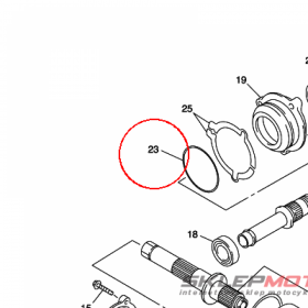 YAMAHA - uszczelniacz nr: 932107654600