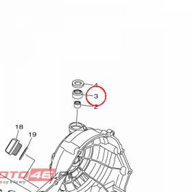 YAMAHA - lozysko nr: 933152157000