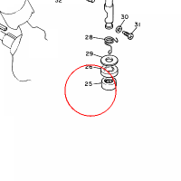 YAMAHA - lozysko nr: 933152181300