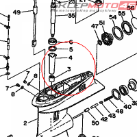 YAMAHA - lozysko nr: 933153222400