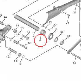 YAMAHA - lozysko nr: 93317330A000