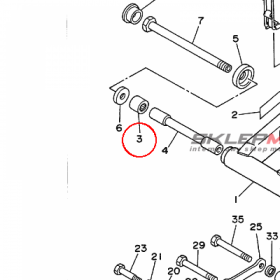 YAMAHA - BEARING (4X7) nr: 933203240300